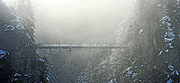 Immagine: Il Ponte di Maria in inverno