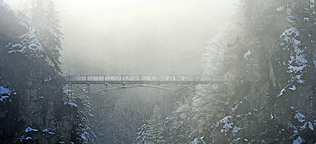 Picture: The Marienbrücke in winter