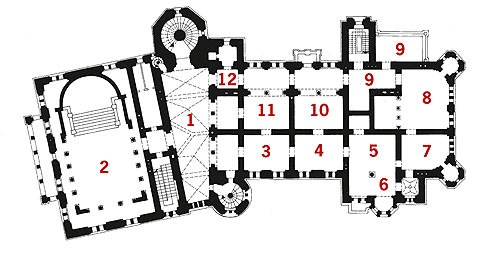 Picture: Plan of the 3rd floor