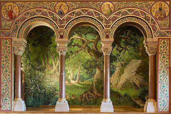 Immagine: Sala dei cantori, dettaglio