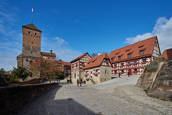 Imagen: La "Kaiserburg" de Nuremberg