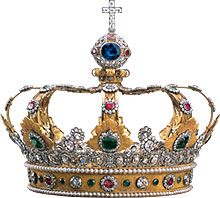 Lien vers la feuille de bricolage "couronne du roi"